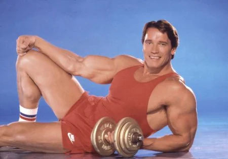 Young Arnold Schwarzenegger