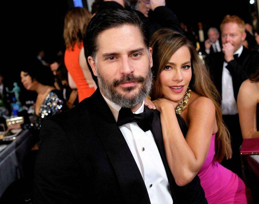 Joe Manganiello And Sofia Vergara At A Award Show