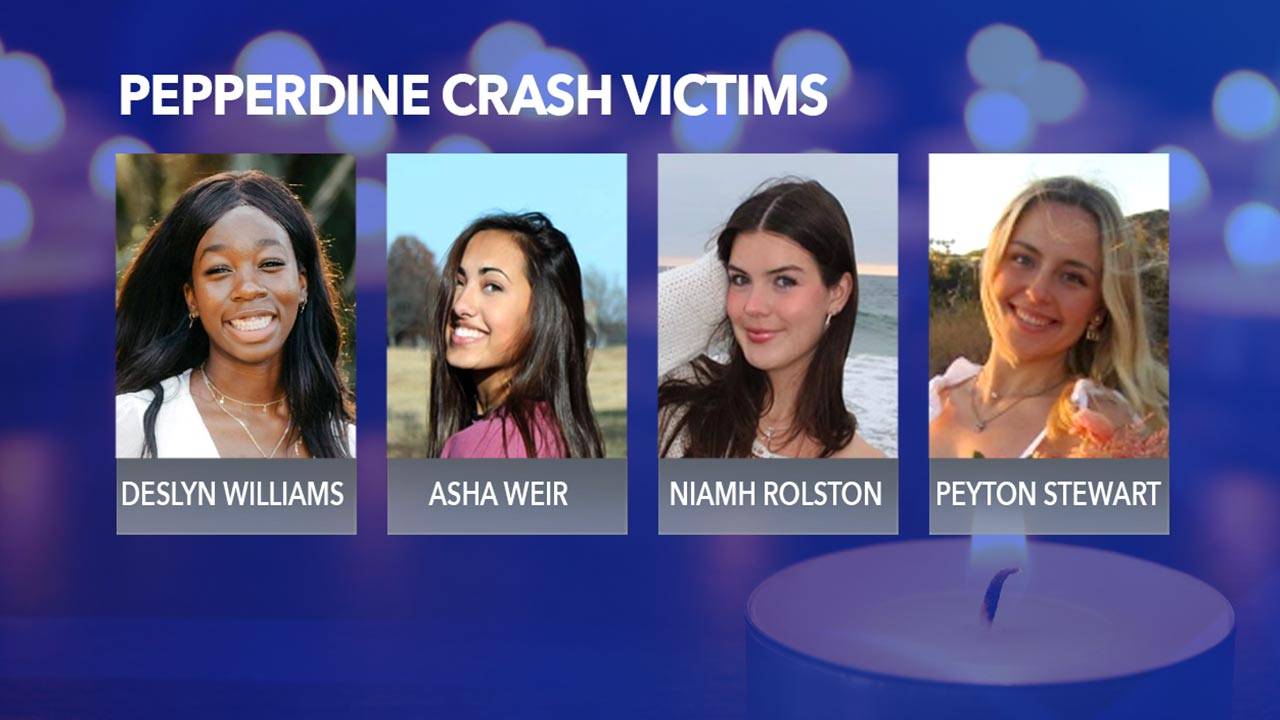 4 Pepperdine Student Killed Victims Names Released