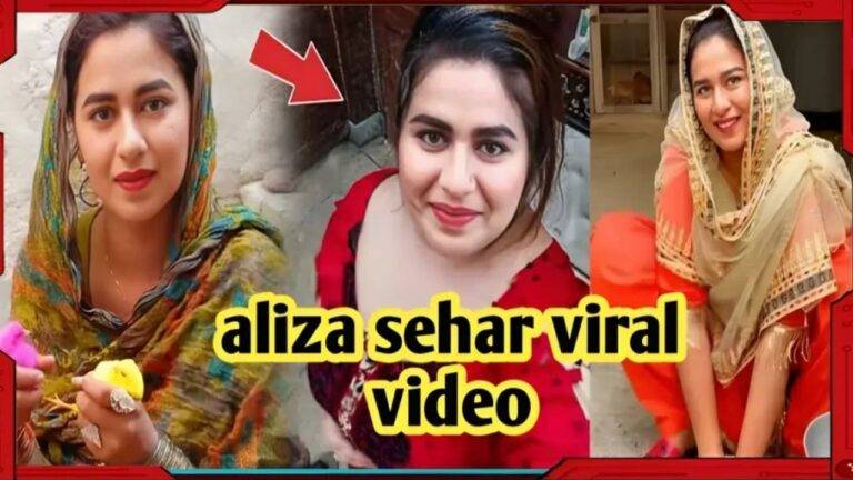 Aliza Sehar Vlogs Viral Video Watch, Full Tiktoker Viral Video Link