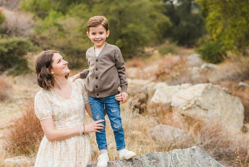 Jenny Appleford With Son