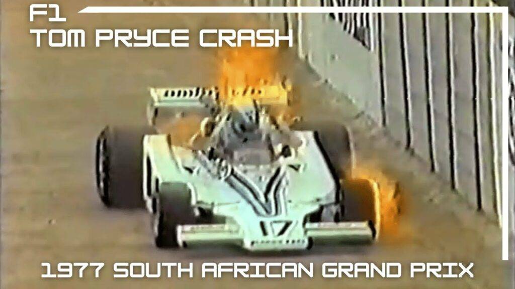 1977 South African Grand Prix Accident