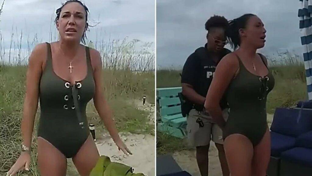 Georgia Woman Arrested On Georgia Beach