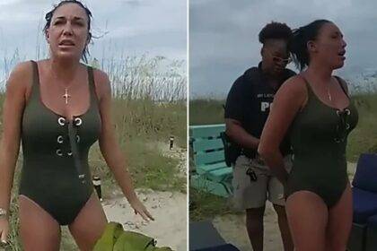 Georgia Woman Arrested On Georgia Beach