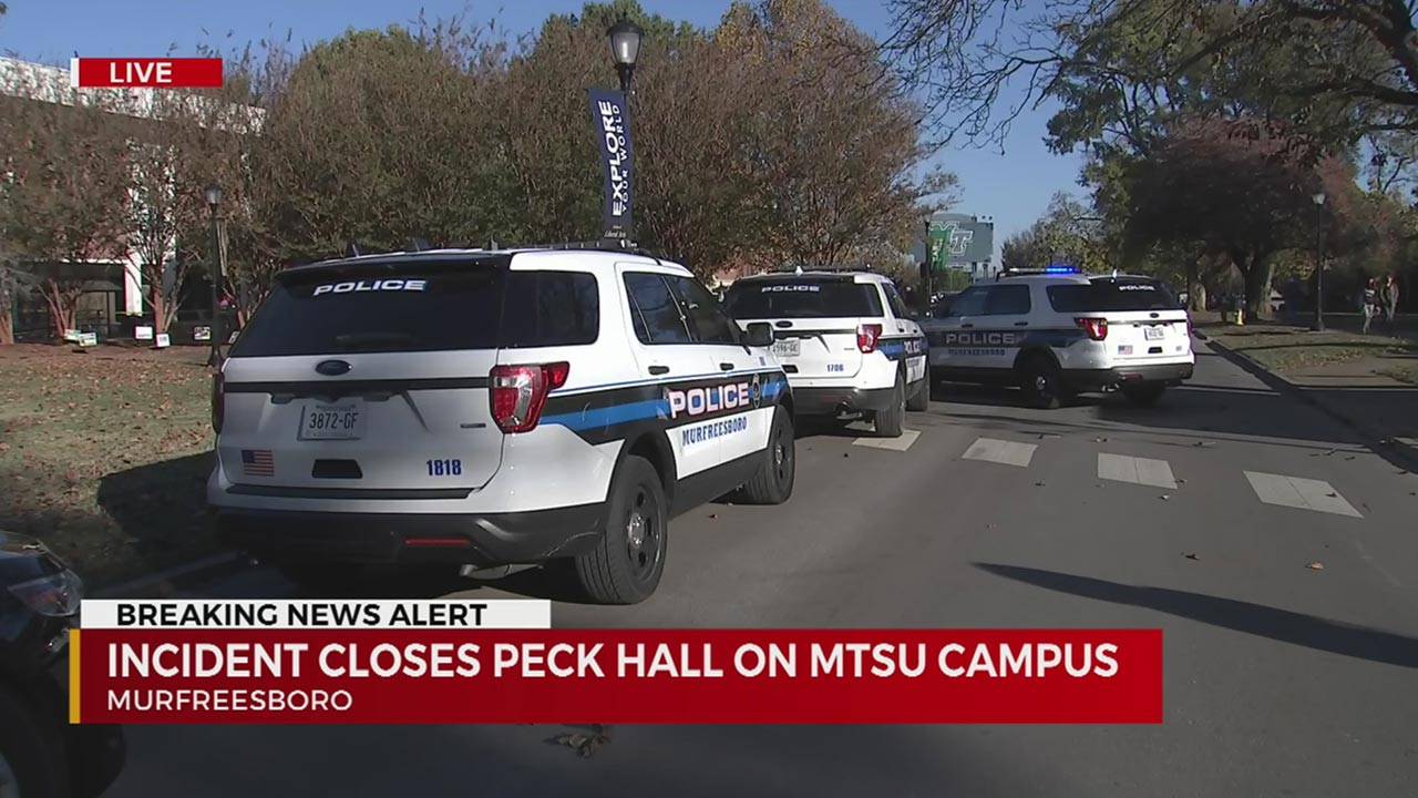 Mtsu Shooting News Mtsu Peck Hall Incident