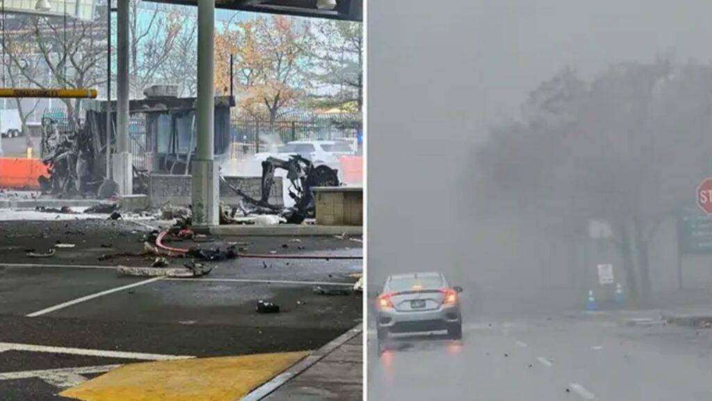 Niagara Falls Rainbow Bridge Explosion