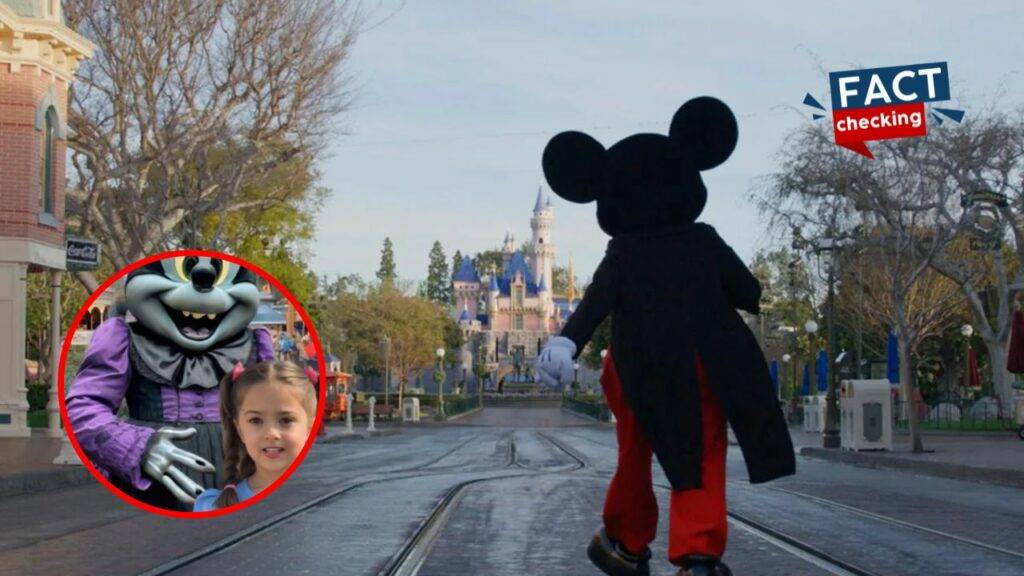 Disneyland Niña Desaparecida, La Niña Desaparecida en Disneyland