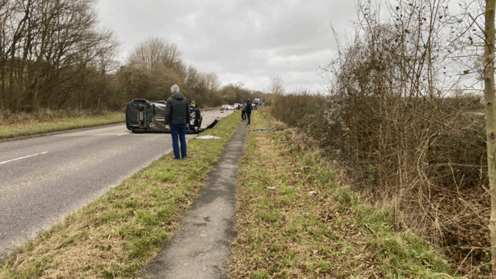 A338 Accident Today