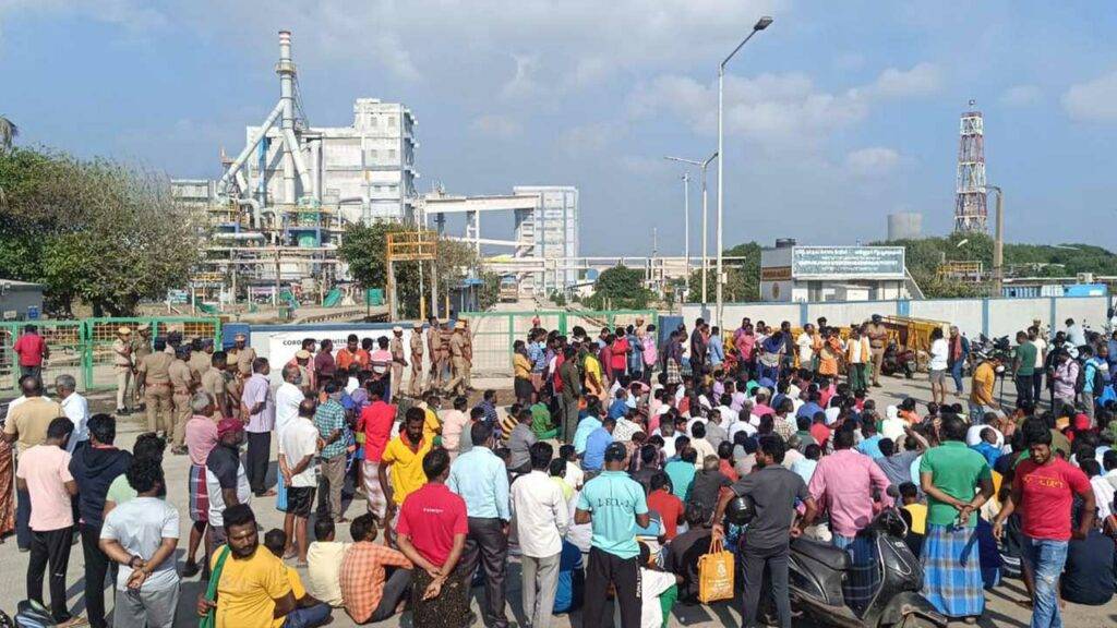 Ammonia Gas Leak In Chennai