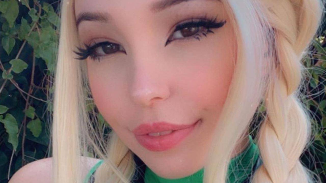 belle delphine the forest foto｜TikTok Search