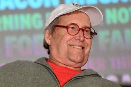 Chevy Chase Falls Off Stage