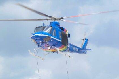 Helicopter Crash In Guyana