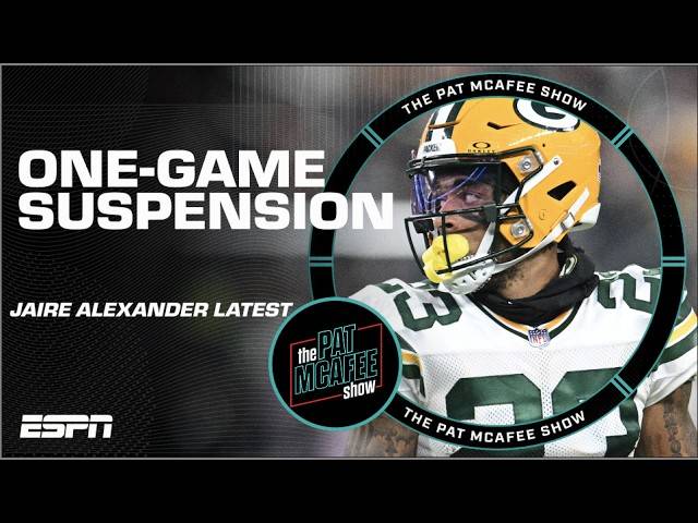 Jaire Alexander Suspension