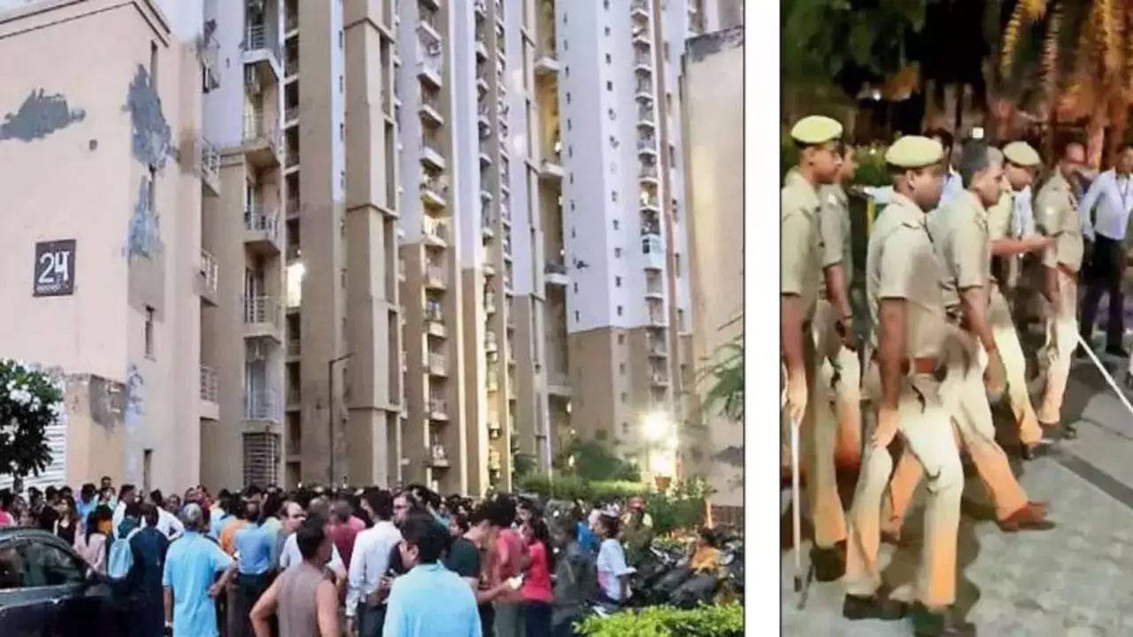 Lift Accident In Noida