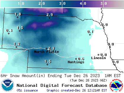 Nebraska Snow Forecast