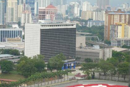 Tenaga Nasional Building In Bangsar