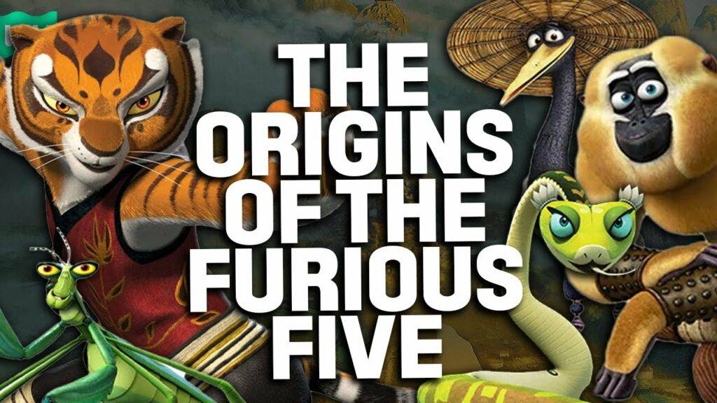 The Furious Five Kung Fu Panda
