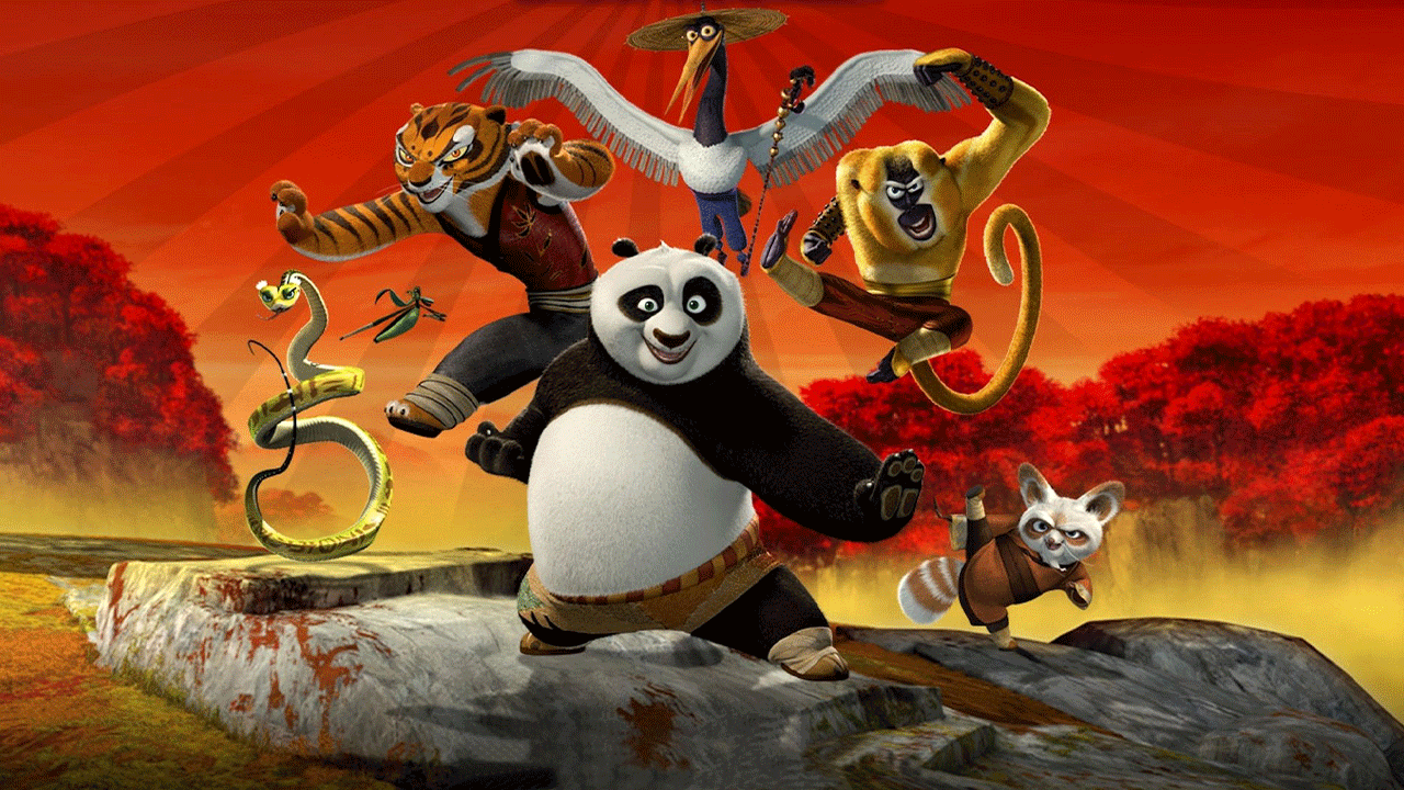 The Furious Five Kung Fu Panda