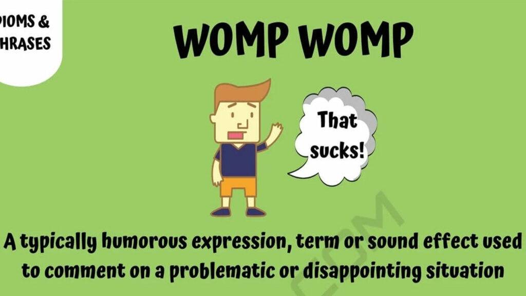 Womp Womp Meaning Urban Dictionary