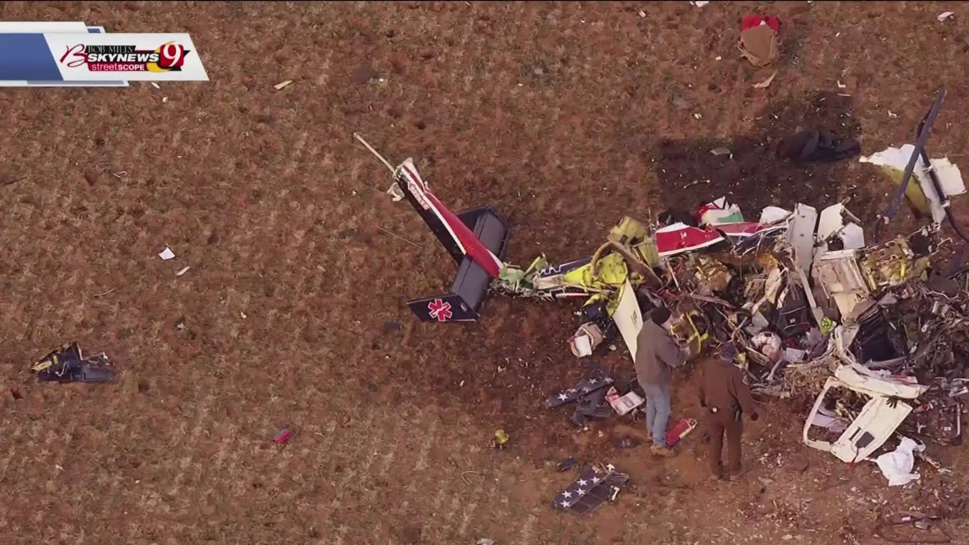 Air Evac Helicopter Crashes Tragic Helicopter Ambulance Crash in Oklahoma Claims Lives NAYAG