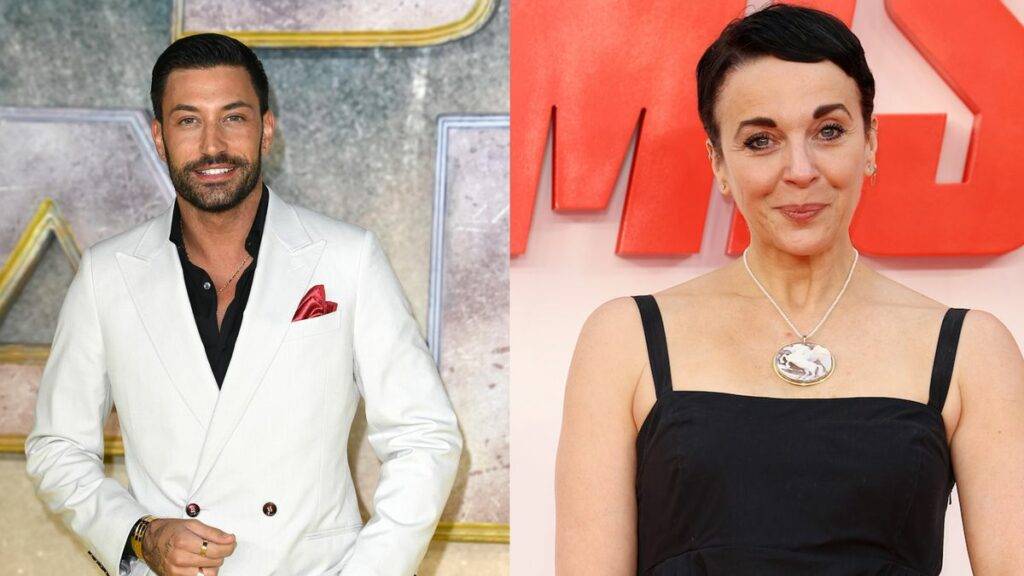 Amanda Abbington And Giovanni Pernice Feud