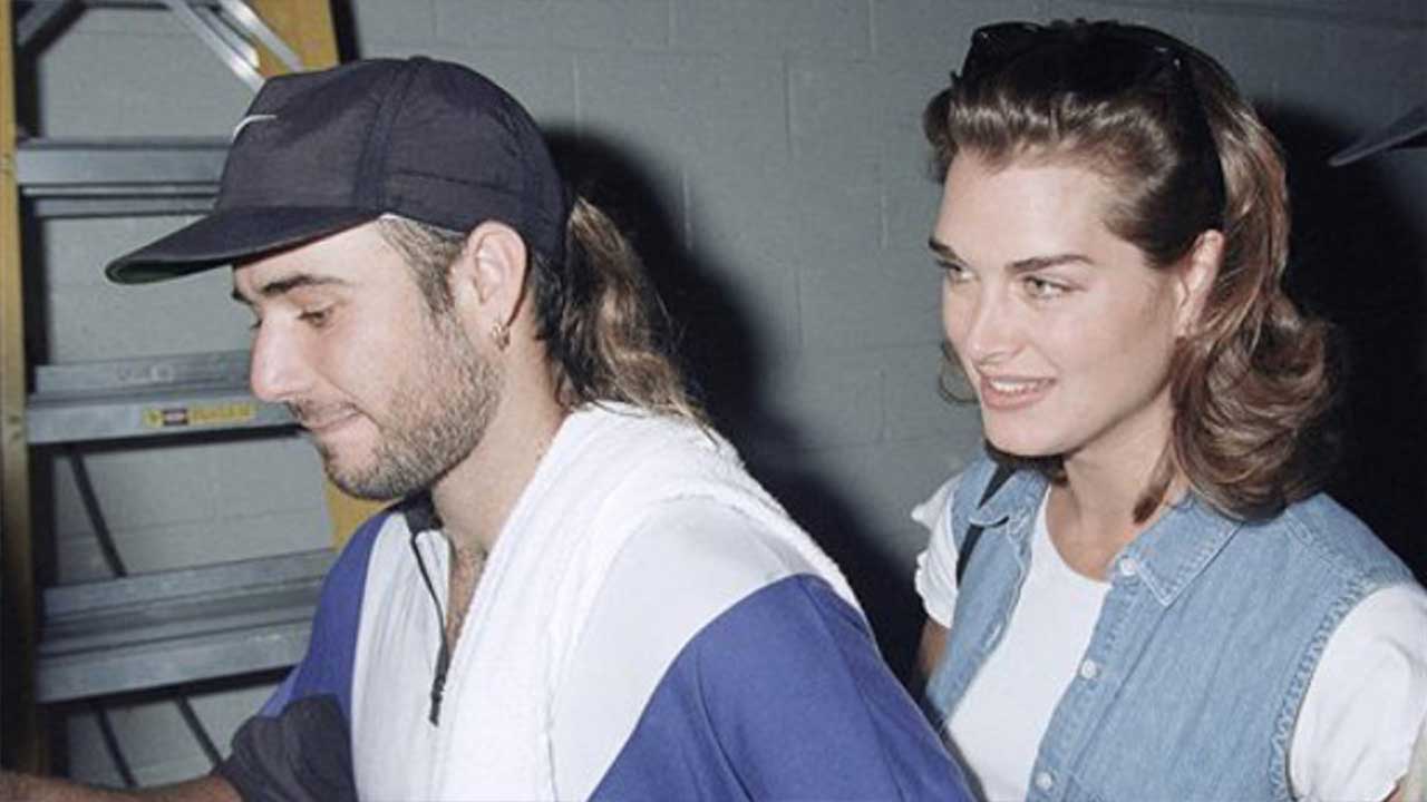 Andre Agassi And Brooke Shields's Wedding, Andre Agassi's Wife Steffi ...