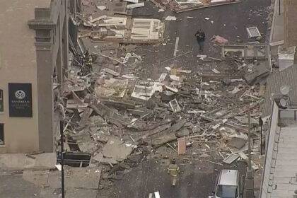 Explosion At Fort Worth Hotel