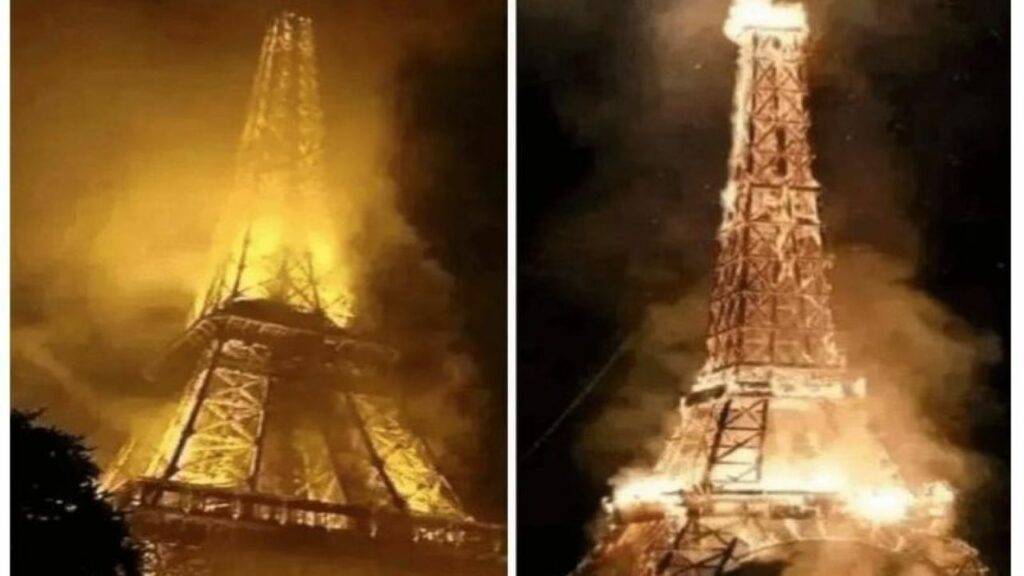 Fake Photo Of Effiel Tower