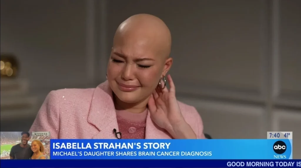 Isabella Strahan Diagnosed With Prognosis Medulloblastoma