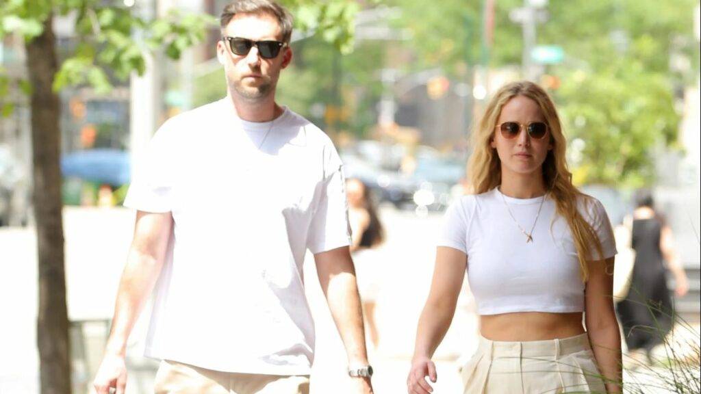 Jennifer Lawrence And Husband Cooke Maroney