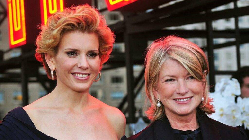 Martha Stewart with her Daughter Alexis Gilbert Stewart