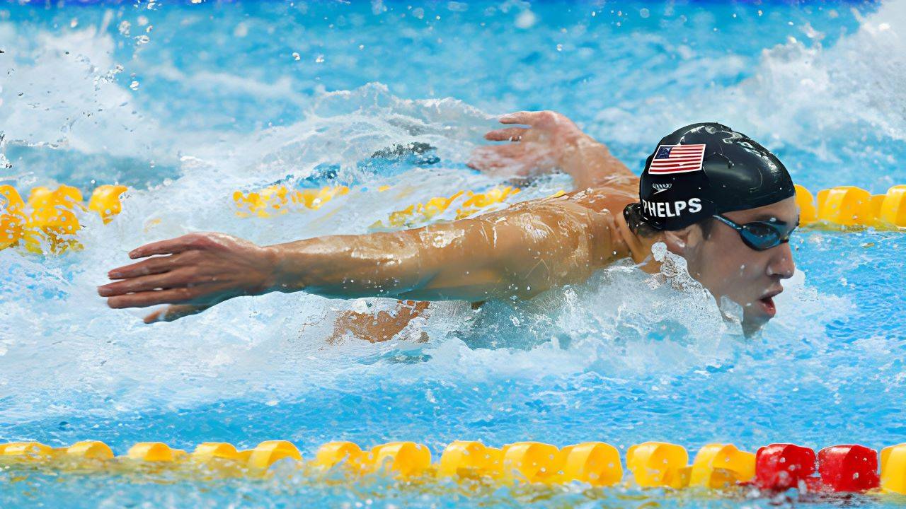 Michael Phelps Olympic Day 9