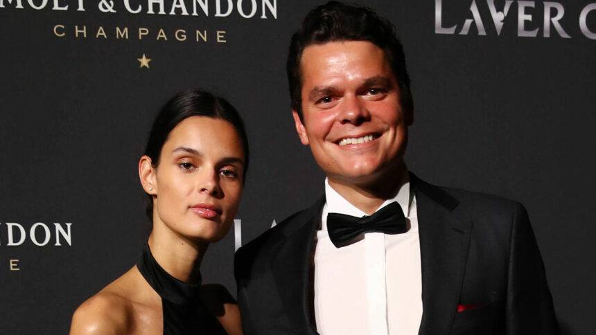 Who is Milos Raonic Wife? Milos Raonic Australian Open 2024 And Milos