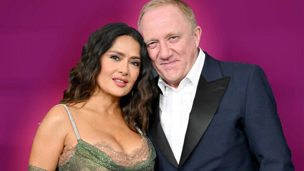 Salma Hayek And Husband Francois Henri Pinault