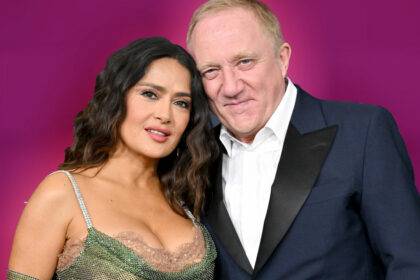 Salma Hayek And Husband Francois Henri Pinault