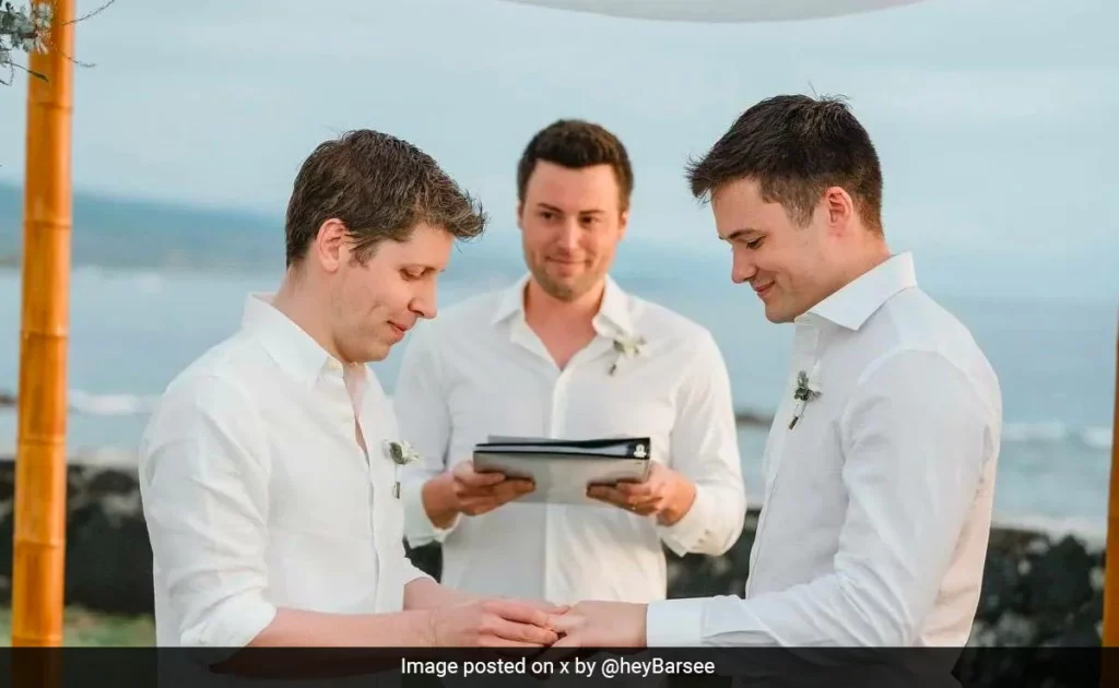 Sam Altman Just Got Married