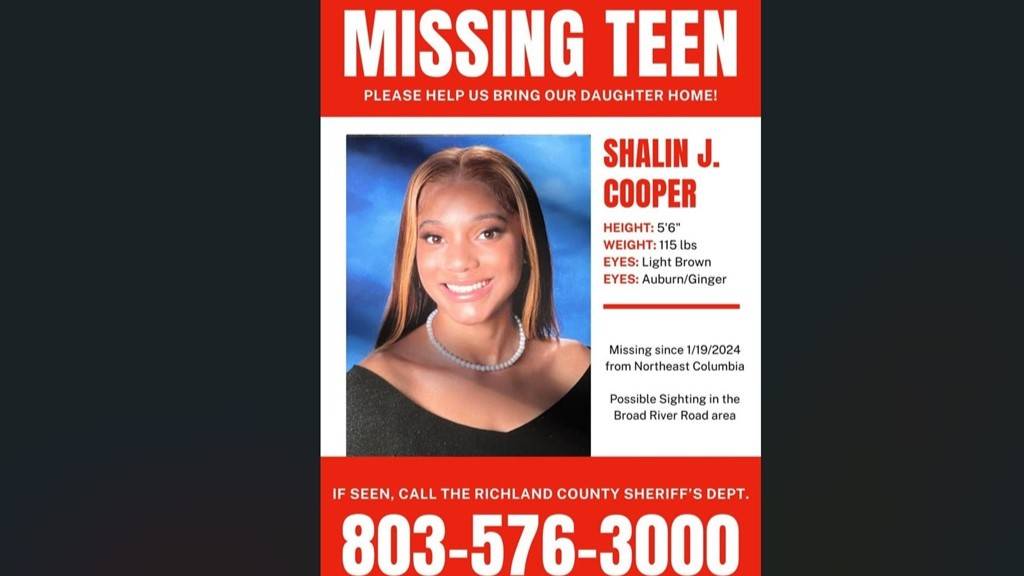 Shalin Cooper Missing Update