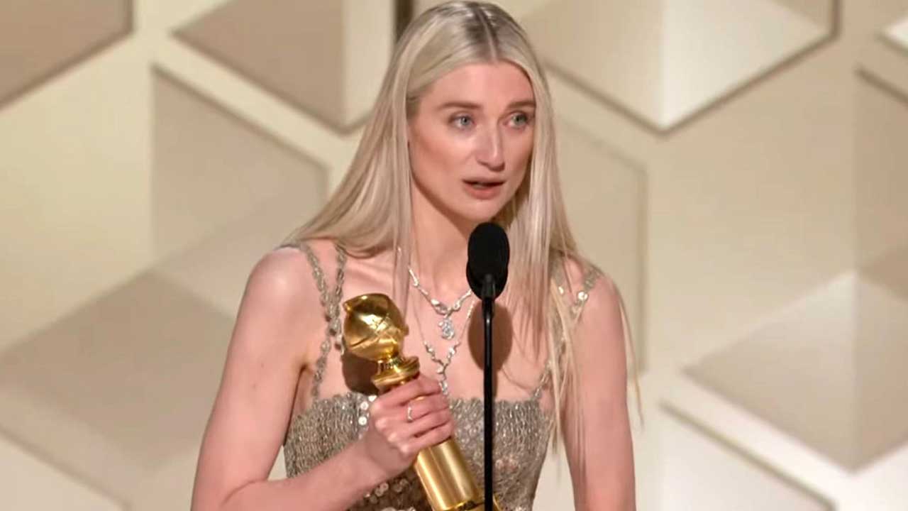 The Crown's Star Elizabeth Debicki Wins At Golden Globes 2024