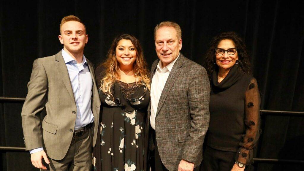 Tom Izzo with Family