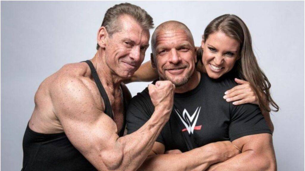 Vince Mcmahon and Triple H 