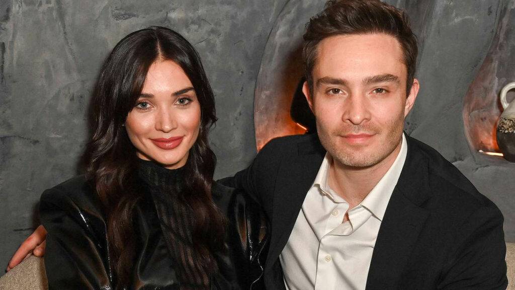 Ed Westwick Engaged And Amy Jackson