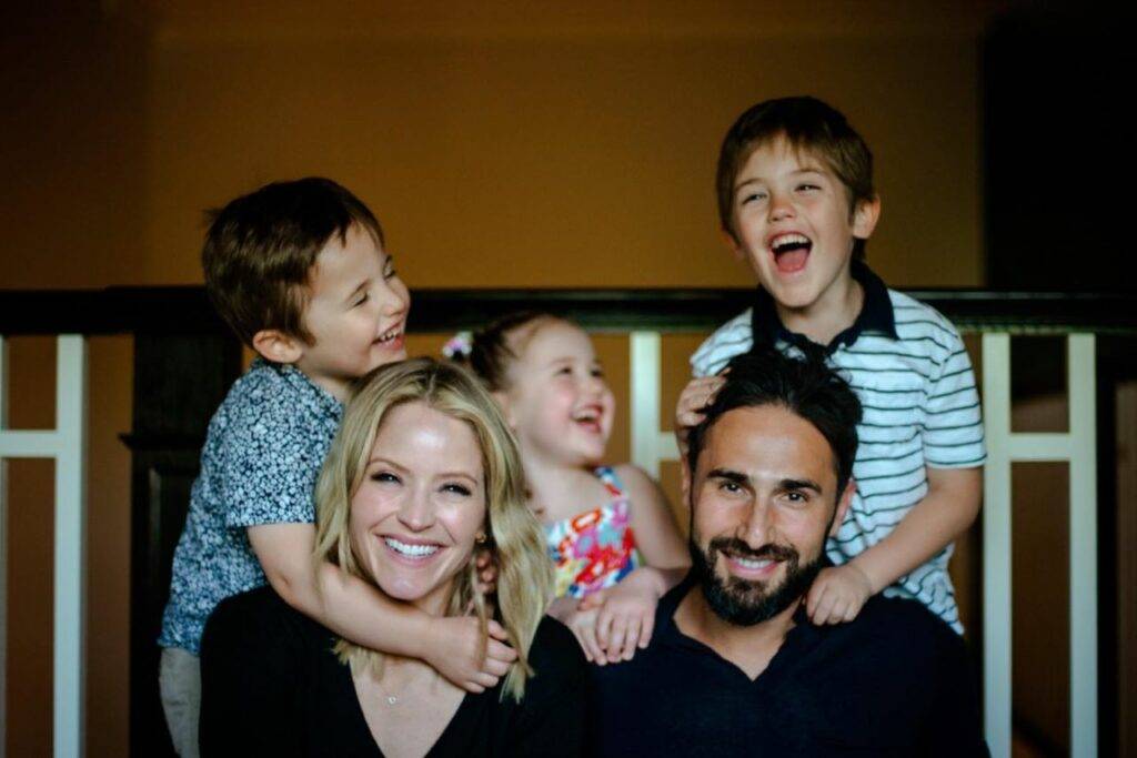 Sara Haines with family