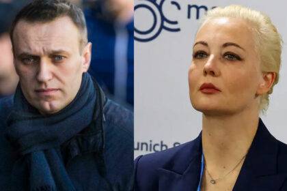 Alexei Navalny And Wife Yulia Navalnaya