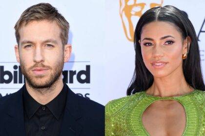 Calvin Harris And Vick Hope Marridge