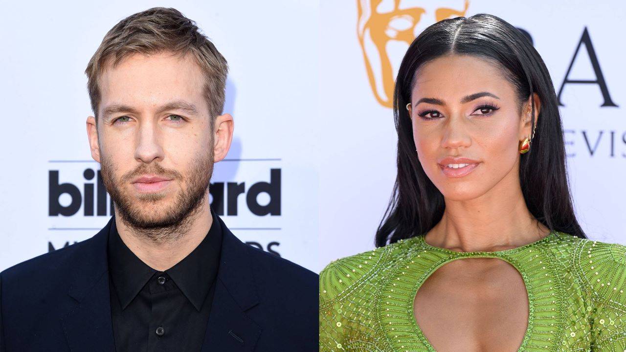 Calvin Harris And Vick Hope Marridge