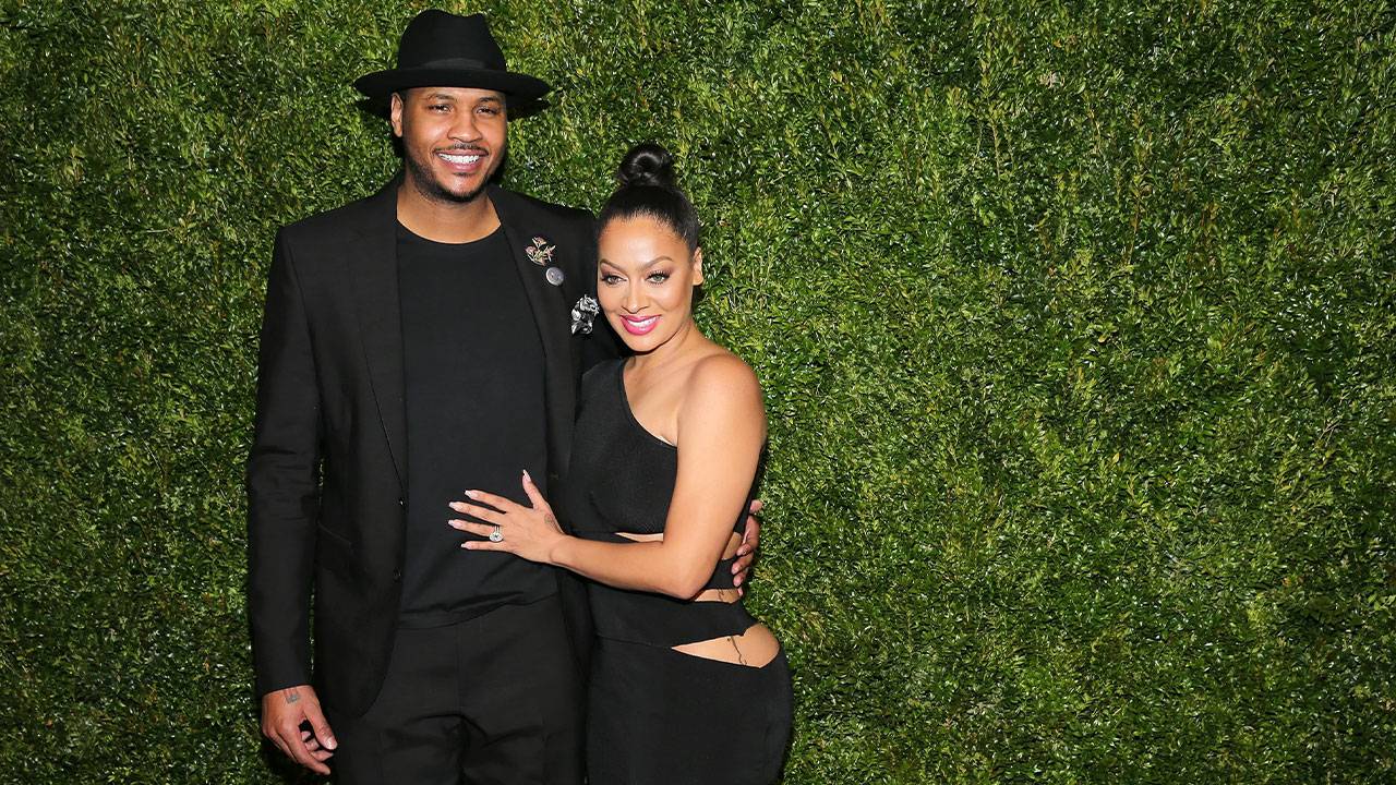 Carmelo Anthony And Lala