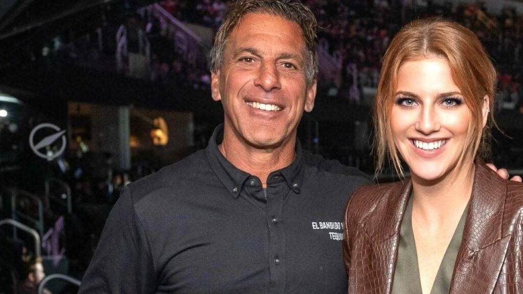 Chris Chelios With Daughter Caley Chelios