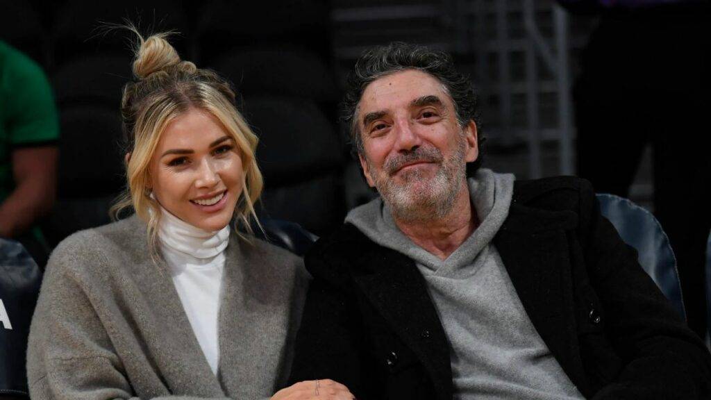 Chuck Lorres With Ex. Wife