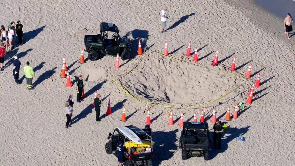 Deadly Sand Hole Killed Girl On Florida Beach