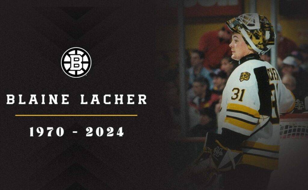 Former Goalie Blaine Lacher Passed Away